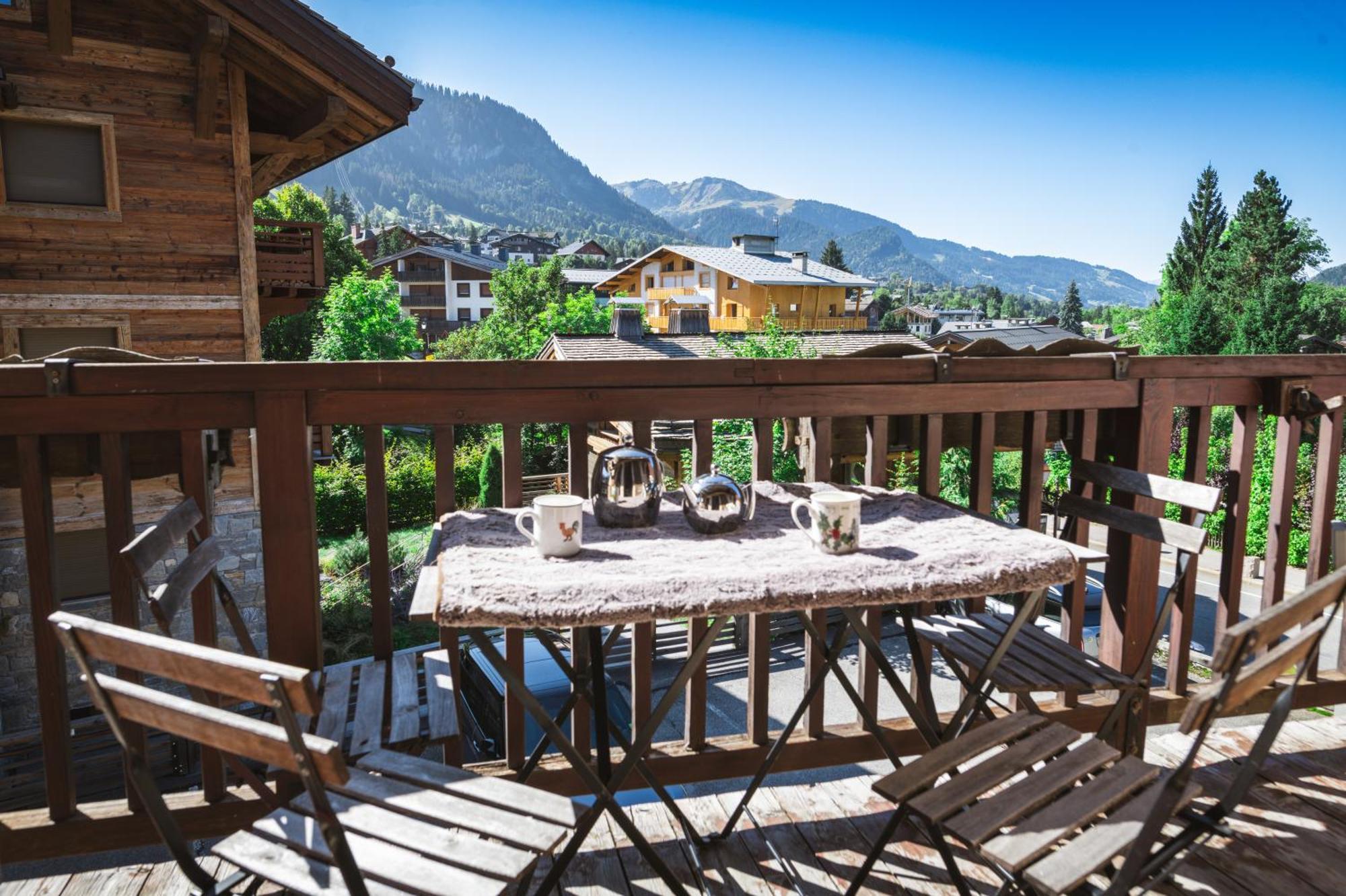 Bel appartement au coeur du village Megève Extérieur photo